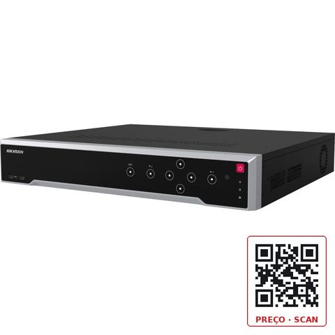 DS-7732NI-M4/16P – 32-ch 1.5U 16 PoE 8K NVR