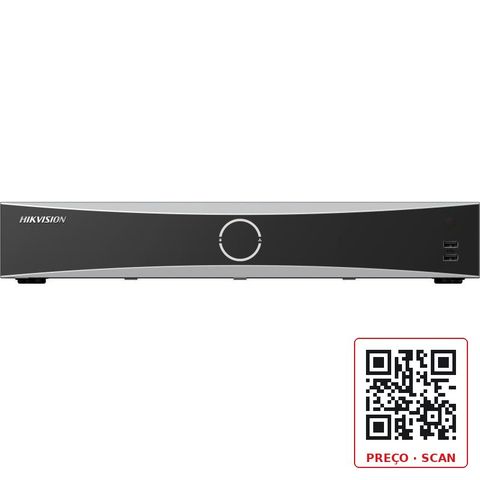 DS-7732NXI-K4/16P/VPro – 32 canais 1.5U 16 PoE NVR VPro AcuSeek série K