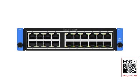 DS-C66S-20NO – 20 Network Ports LED Board