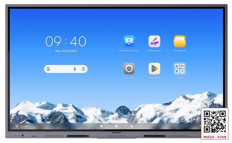 DS-D5C75RB/A2L – 75-inch 4K Interactive Display