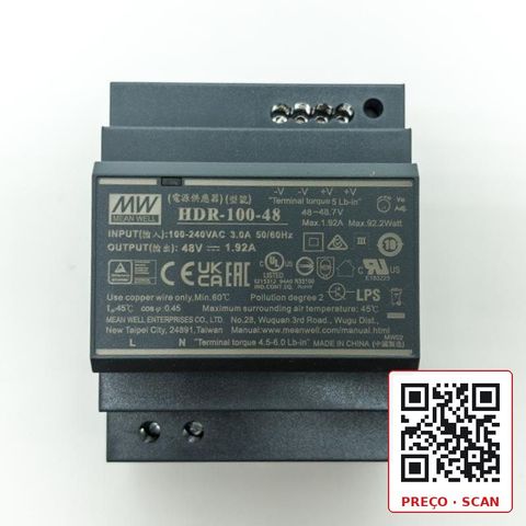 DS-KAW92-4N – 2-Wire HD DIN Rail Power Supply Unit