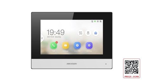 DS-KH6320-TDE1 – KH6 Series IP-Based Indoor Station