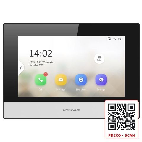 DS-KH6320-WTE1(B) – KH6 Series IP-Based Indoor Station