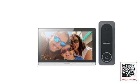 DS-KIS312-P(B) – Hybrid HD Intercom Kit