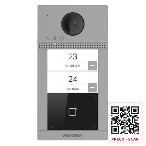 DS-KV8213-WME1(C) – 2 Buttons Metal Villa Door Station