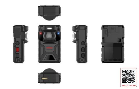 DS-MCW40C – H265 Wi-Fi & 4G Body Camera
