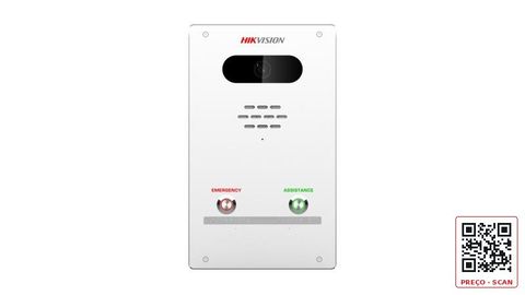DS-PEAP-CV2E(B) – Video panic intercom panel