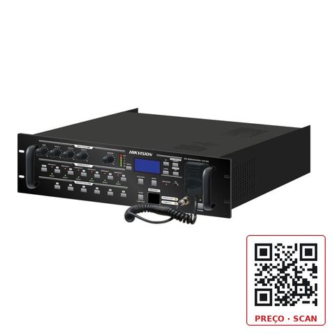 DS-QAE0A360G1-V6/EN – 360W 6-Zone EVAC Amplifier