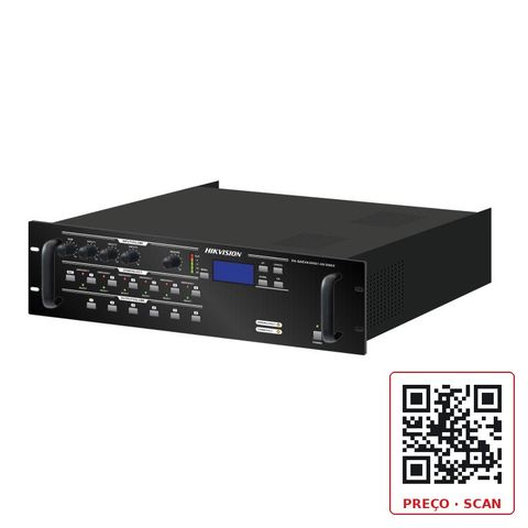 DS-QAE0A360G1-V6/ENEX – 360W 6-Zone EVAC Expansion Amplifier