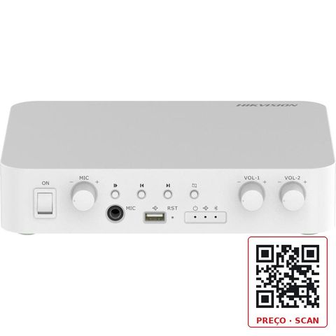 DS-QAE1A80G1-VB (B) – 80W 2-Zone Network Amplifier