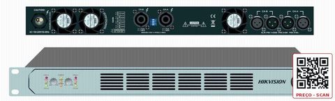 DS-QAPAR50-2 – Professional Amplifier 500W 2-Zone