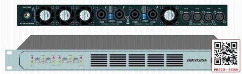 DS-QAPAR50-4 – Professional Amplifier 500W 4-Zone