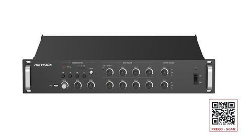 DS-QAZ1A500G1-VB2(B) – 500W 2-Zone Network Amplifier