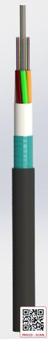 DS-QFV-CKS4L/3000M – Single mode flame retardant optical fiber 3000M