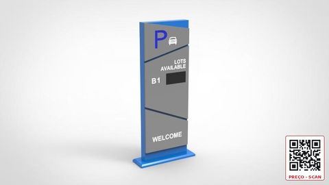 DS-TVB200 – Parking Guidance Entrance Information Guidance Screen