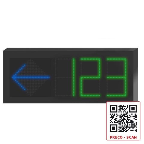 DS-TVL121-3-5D – Indoor,serven-color,Single Row,Led Screen
