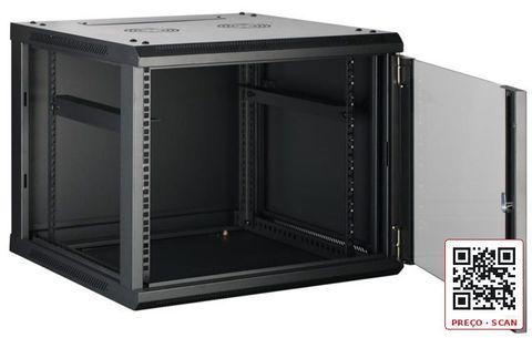DS-XS6404-S/B (Fully assembled) – Wall-mount Cabinet 4U, 600*450*281mm