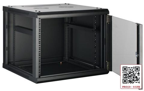 DS-XS6412-S/B (Fully assembled) – Wall-mount Cabinet 12U, 600*450*635mm
