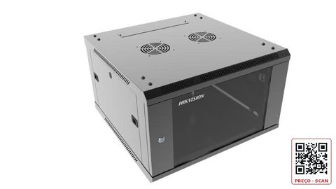 DS-XS6606-S/B – Wall-mount Cabinet, 6U, 600*600mm
