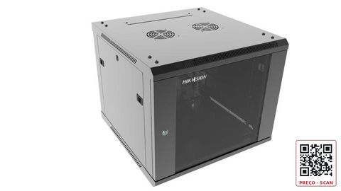 DS-XS6609-S/B – Wall-mount Cabinet, 9U, 600*600mm