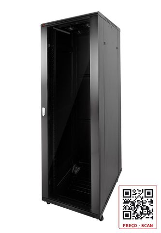 DS-XS6622-E/DG – 落地机柜 22U, 600*600*1160mm(含脚轮)