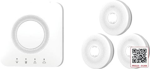 HF-KS1-WF – Wireless Gateway & Smoke Alarm Kit