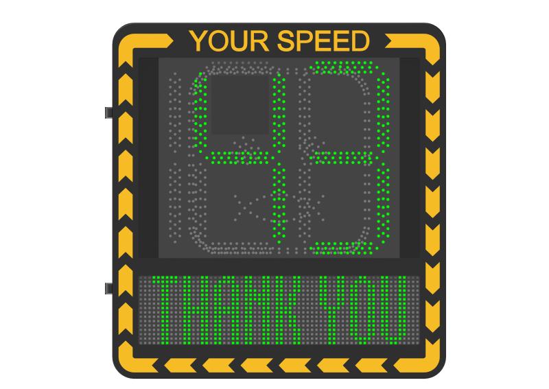 YJP7681-188-R(L) – Radar-Assisted Speed LED Display